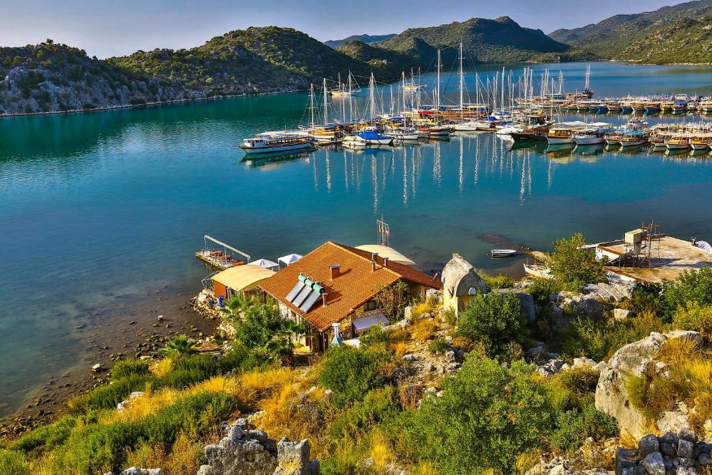 Hotel Kekova Theimussa Kaleucagız Zewnętrze zdjęcie