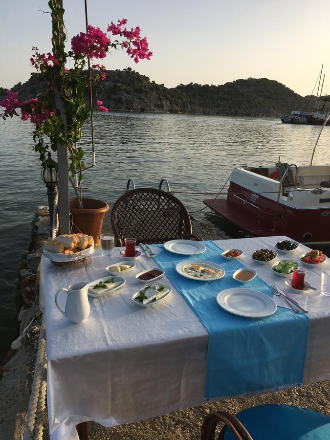 Hotel Kekova Theimussa Kaleucagız Zewnętrze zdjęcie