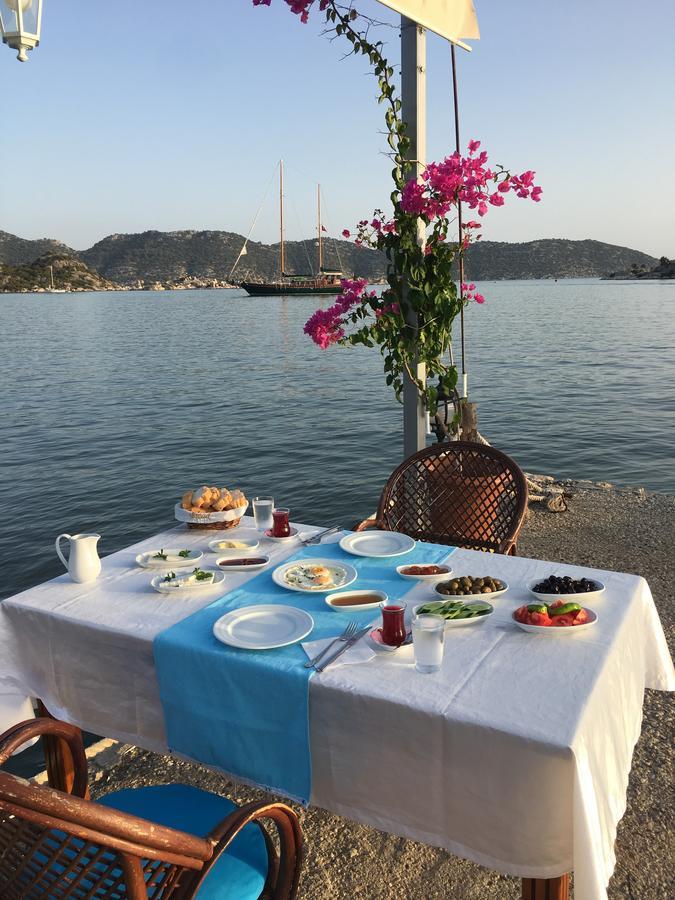 Hotel Kekova Theimussa Kaleucagız Zewnętrze zdjęcie